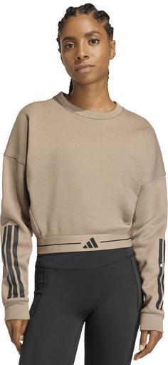 Rückansicht von adidas HYG Sweatshirt Damen chabrn