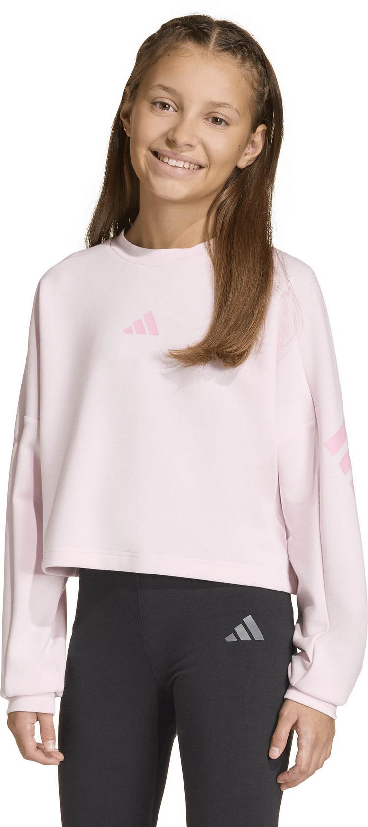 adidas adidas FI 3S Sweatshirt Kinder - clpink-trupnk - 0 | SportScheck