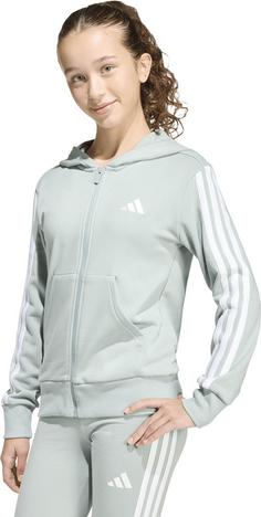 Rückansicht von adidas FZ HD Sweatjacke Kinder wosa-white