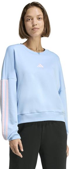 Rückansicht von adidas 3S Sweatshirt Damen globlu-clpink