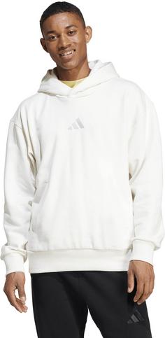 Rückansicht von adidas All Szn Hoodie Herren owhite