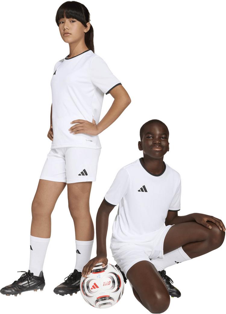 adidas adidas ENT26 SHO Y Fu&szlig;ballshorts Kinder - white-black - 0 | SportScheck
