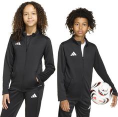 Rückansicht von adidas ENT26 TK JKTY Trainingsjacke Kinder black-white
