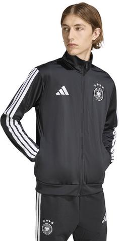 Rückansicht von adidas DFB DNA TT Trainingsjacke Herren black