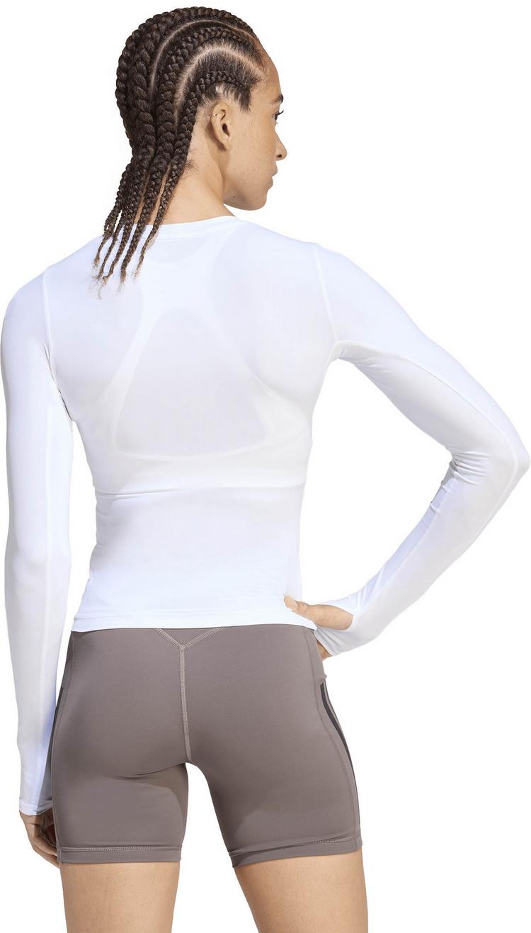 adidas adidas PWR ESS Funktionsshirt Damen - white - 1 | SportScheck