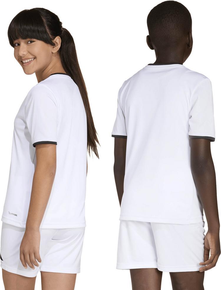 adidas adidas ENT26 JSY Y Funktionsshirt Kinder - white-black - 1 | SportScheck