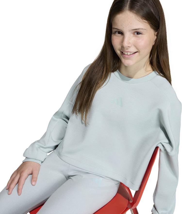 adidas adidas FI 3S Sweatshirt Kinder - wosa-tacgrn - 3 | SportScheck