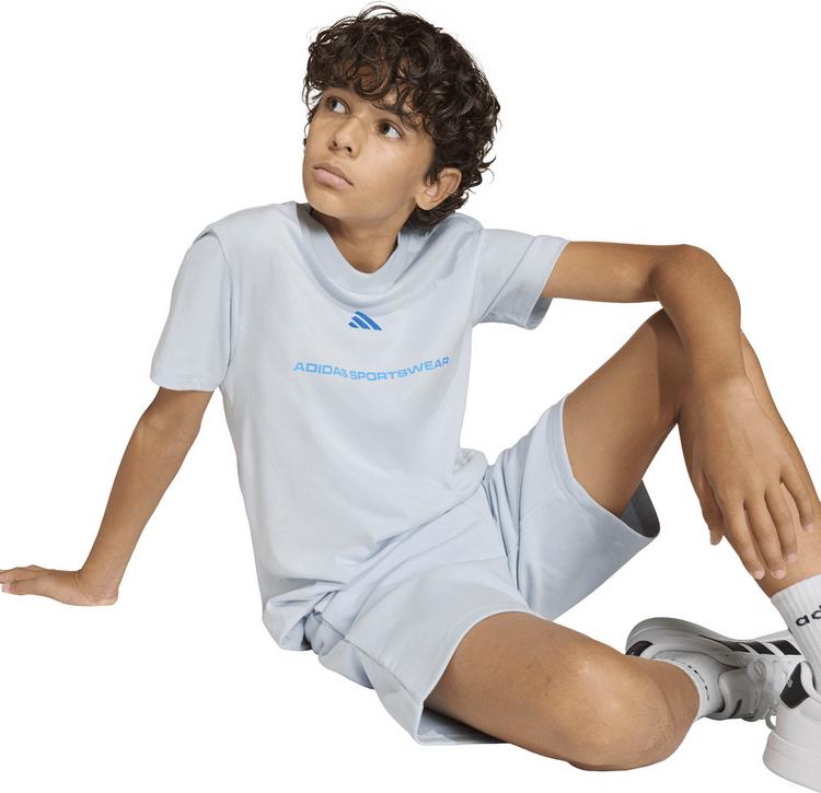 adidas adidas T-Shirt Jungen - crystal sky - 3 | SportScheck