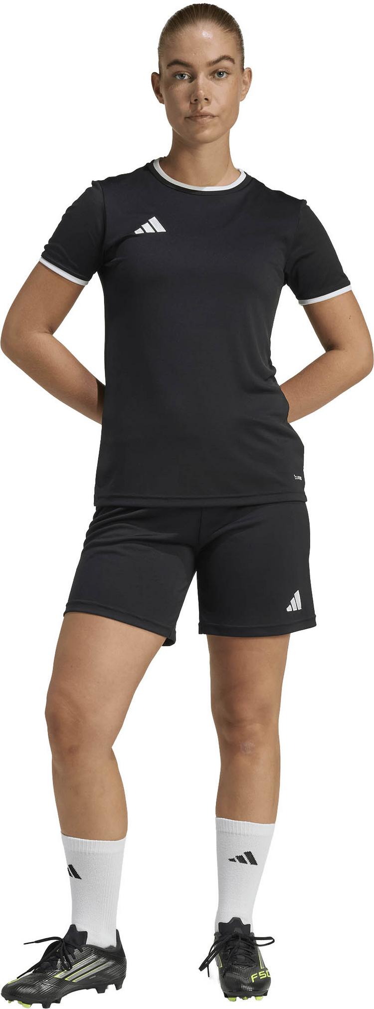 adidas adidas ENT26 SHO W Fu&szlig;ballshorts Damen - black-white - 3 | SportScheck