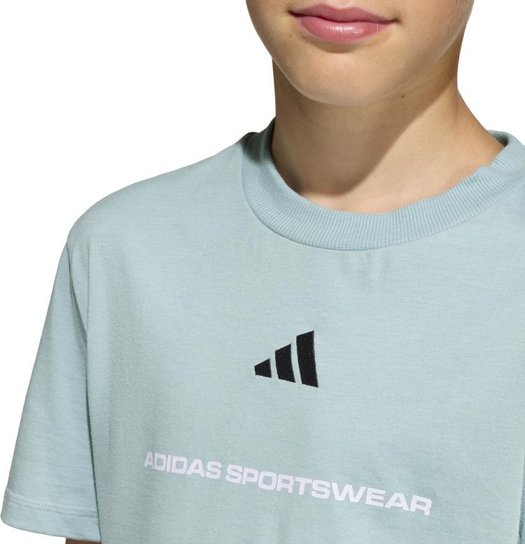 adidas adidas T-Shirt Jungen - tactile green - 3 | SportScheck