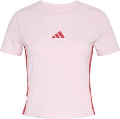 adidas 3S T-Shirt Damen clpink-purrub