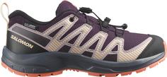 Salomon XA PRO V8 WP Multifunktionsschuhe Kinder plum kitten-turbulence-fusion coral