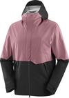Salomon OUTERPATH PRO 2.5L Hardshelljacke Herren - dusky orchid-deep black