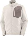 Salomon CHROMA Fleecejacke Herren - silver cloud-iron