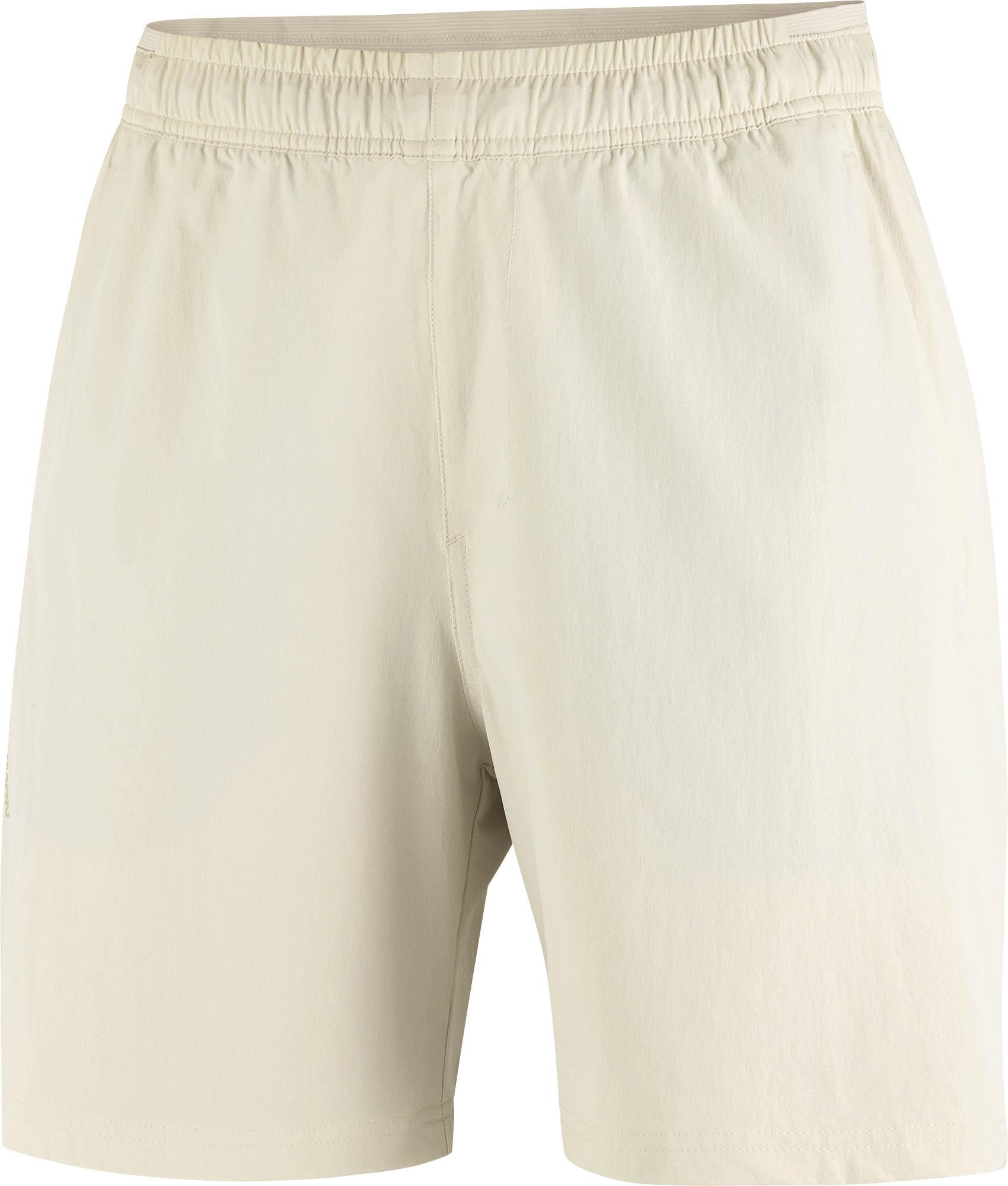 Salomon Funktionsshorts Elastischer Bund Polyamid-Elastan Beige