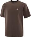 Salomon ROUND LOGO GRAPHIC T-Shirt Herren - coffee bean
