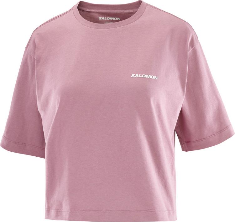 Salomon Salomon SHORT T-Shirt Damen - dusky orchid - 0 | SportScheck