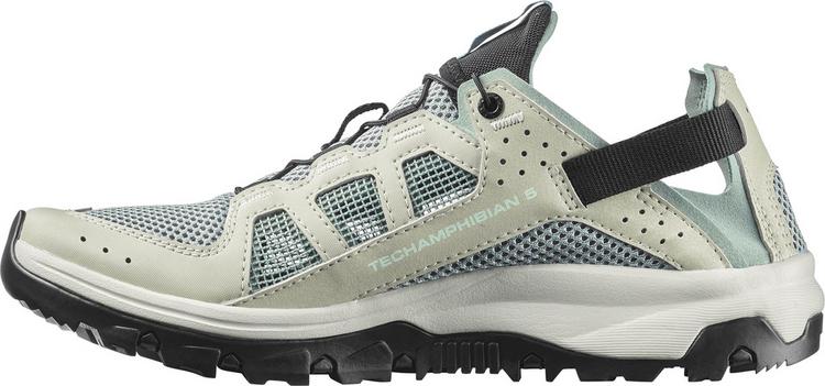 Salomon Salomon TECHAMPHIBIAN 5 Wasserschuhe Damen - green milieu-sea foam-clearly aqua - 0 | SportScheck