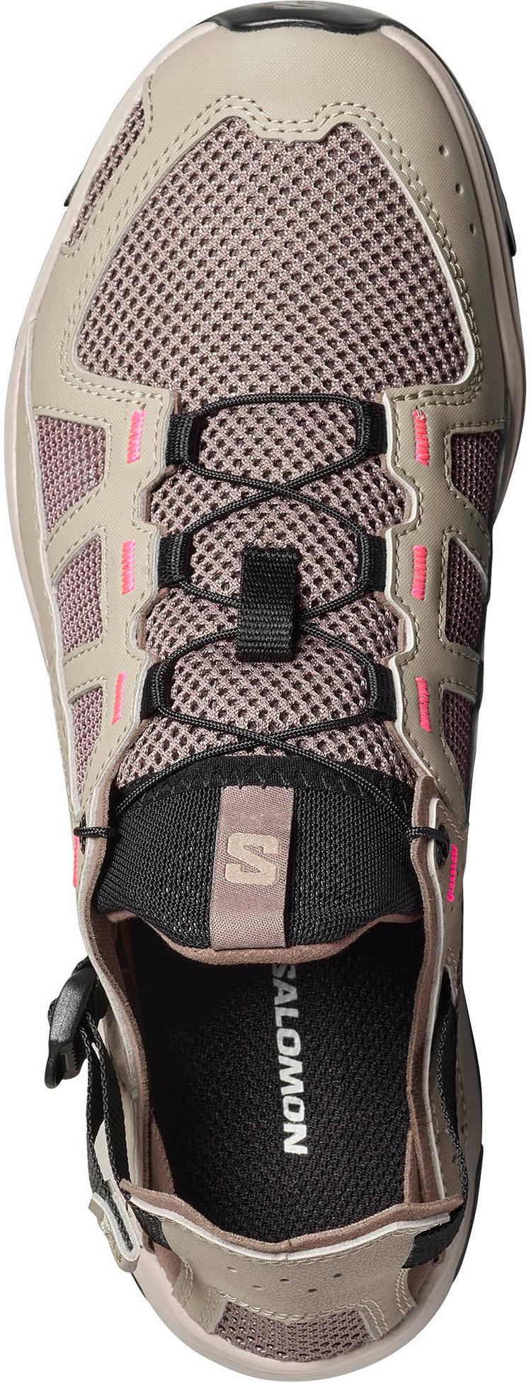 Salomon Salomon TECHAMPHIBIAN 5 Wasserschuhe Damen - silver sage-iron-knockout pink - 0 | SportScheck