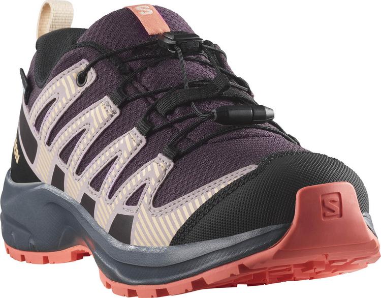 Salomon Salomon XA PRO V8 WP Multifunktionsschuhe Kinder - plum kitten-turbulence-fusion coral - 1 | SportScheck