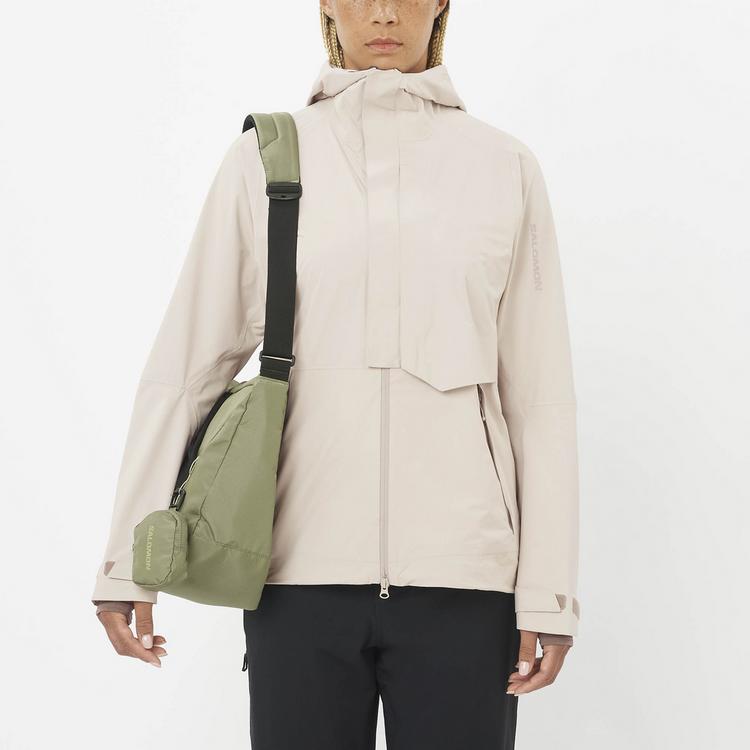 Salomon Salomon OUTERPATH PRO 2.5L Hardshelljacke Damen - silver cloud - 0 | SportScheck