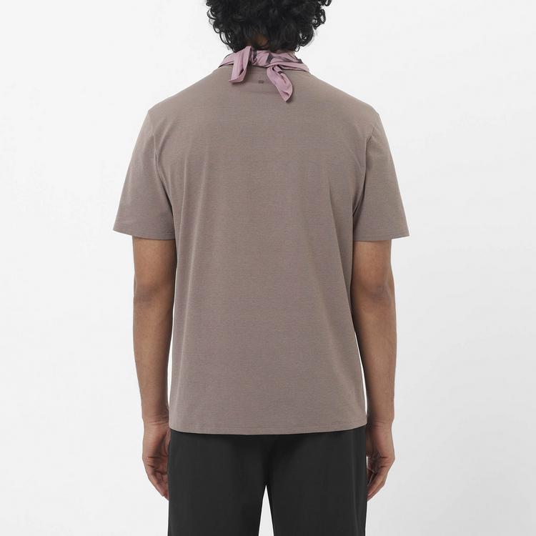 Salomon Salomon TRACKLINE Funktionsshirt Herren - iron - 1 | SportScheck