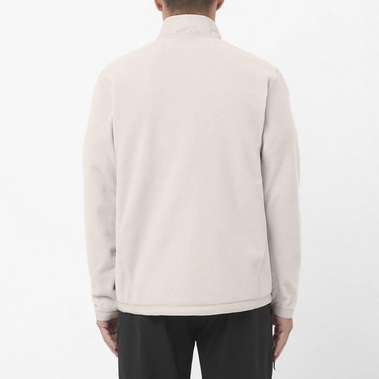 Salomon Salomon CHROMA Fleecejacke Herren - silver cloud-iron - 1 | SportScheck