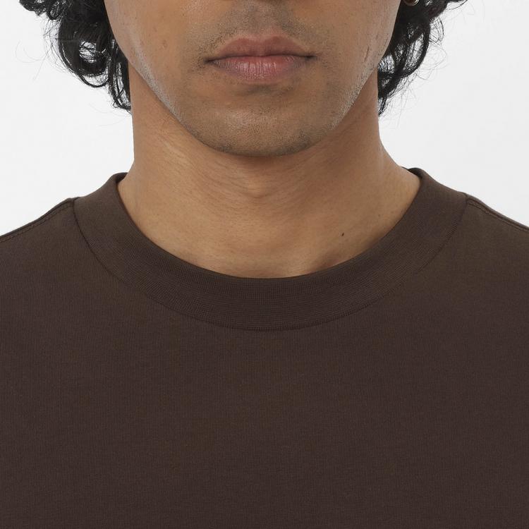 Salomon Salomon ROUND LOGO GRAPHIC T-Shirt Herren - coffee bean - 3 | SportScheck