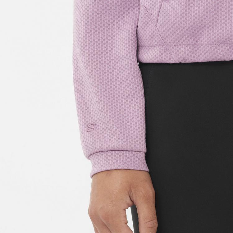 Salomon Salomon MOTOMESH Fleeceshirt Damen - valerian - 3 | SportScheck