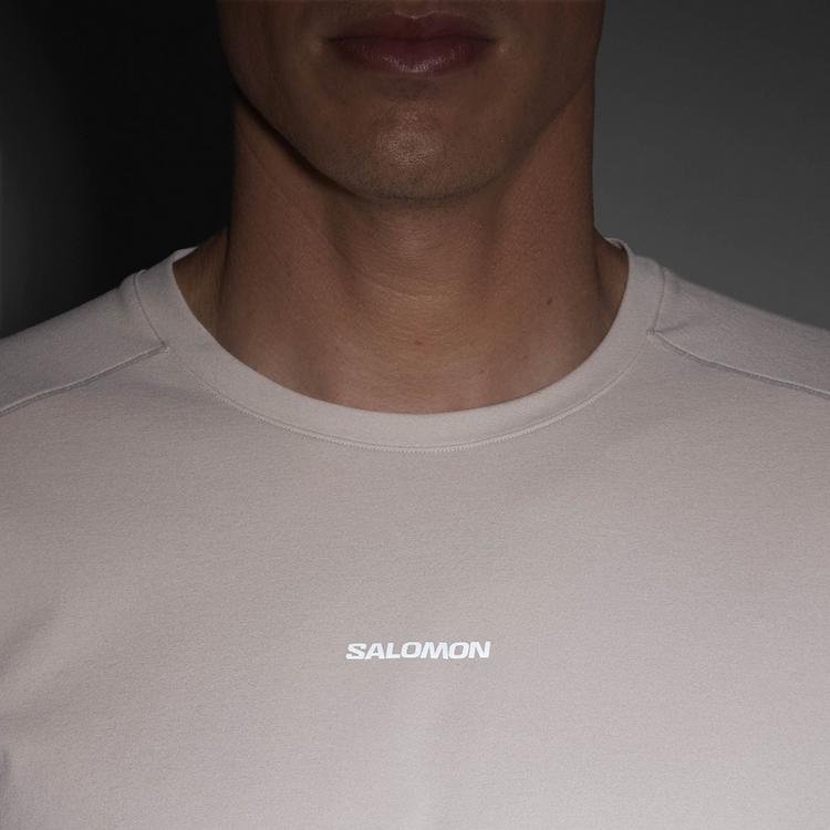 Salomon Salomon TRACKLINE Funktionsshirt Herren - silver cloud - 3 | SportScheck