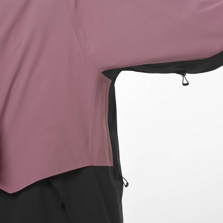 Salomon Salomon OUTERPATH PRO 2.5L Hardshelljacke Herren - dusky orchid-deep black - 4 | SportScheck