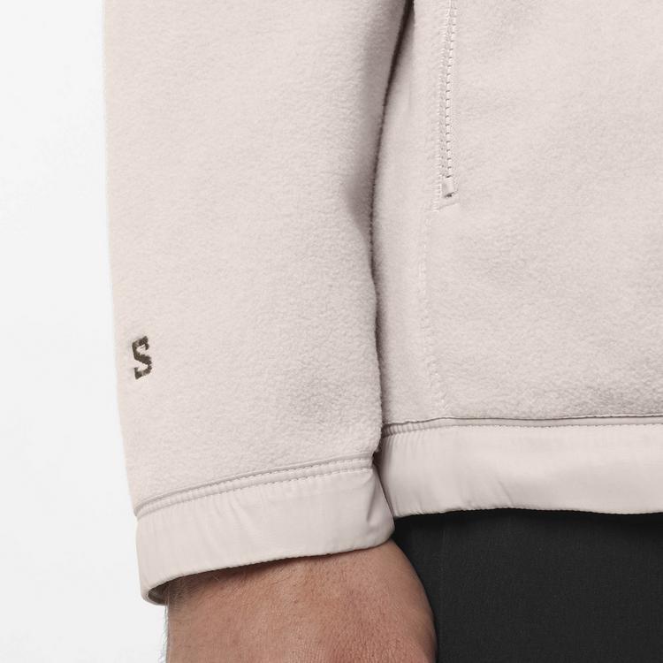 Salomon Salomon CHROMA Fleecejacke Herren - silver cloud-iron - 5 | SportScheck