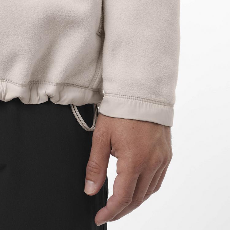 Salomon Salomon CHROMA Fleecejacke Herren - silver cloud-iron - 6 | SportScheck