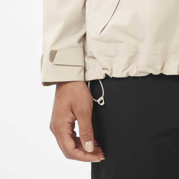 Salomon Salomon OUTERPATH PRO 2.5L Hardshelljacke Damen - silver cloud - 6 | SportScheck