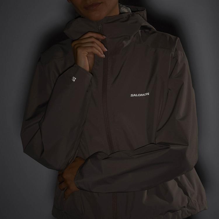 Salomon Salomon OUTSCAPE 2L Hardshelljacke Damen - iron - 7 | SportScheck