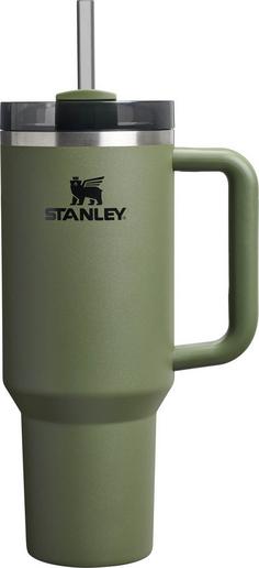 Stanley Quencher H2.O FlowState Tumbler Trinkbecher dried pine