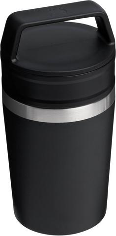 Rückansicht von Stanley Café-To-Go Travel Trinkbecher black