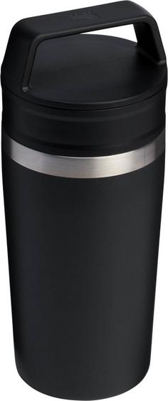 Rückansicht von Stanley Café-To-Go Travel Trinkbecher black