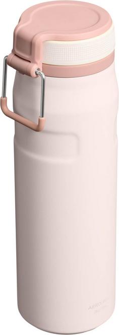 Rückansicht von Stanley The IceFlow Bottle Twist Flip Isolierflasche rose quartz