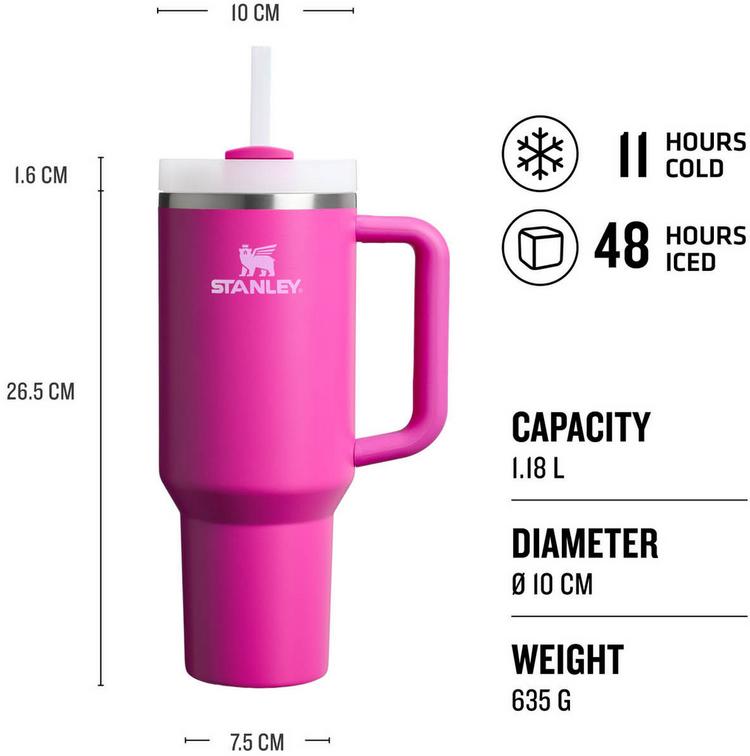 Stanley Stanley Quencher H2.O FlowState Tumbler Trinkbecher - violet blossom - 1 | SportScheck