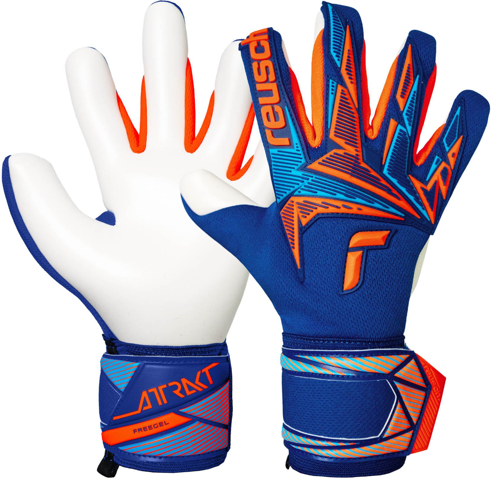 Reusch Torwarthandschuhe Freegel Advance Kunstfaser Blau