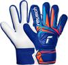 Reusch Attrakt Starter Solid Junior Torwarthandschuhe Kinder - sharp blue-white-shocking orange