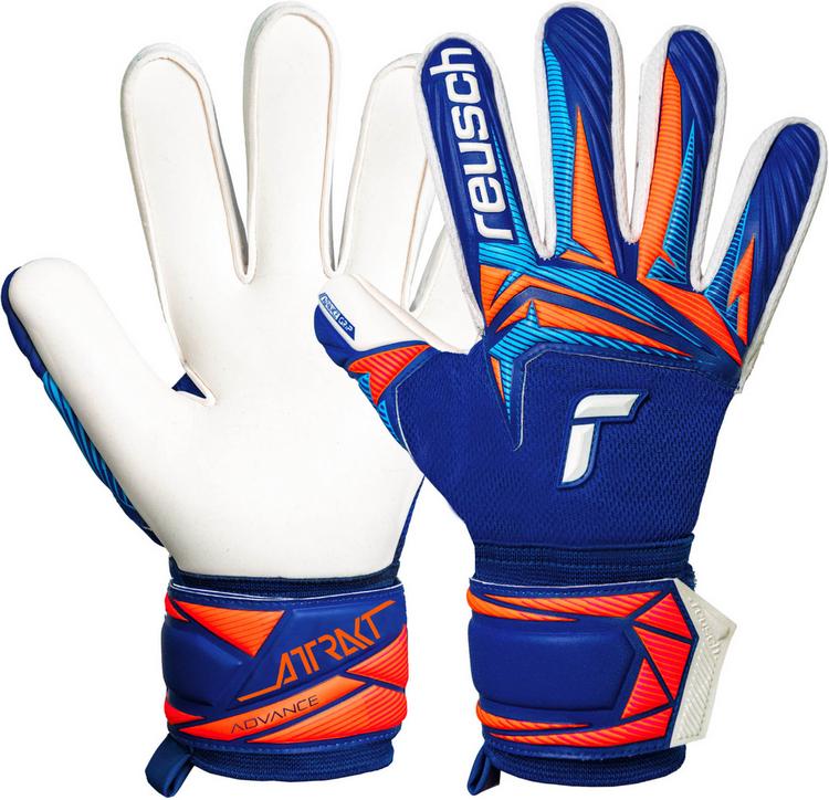Reusch Reusch Attrakt Advance Torwarthandschuhe - sharp blue-white-shocking orange - 0 | SportScheck
