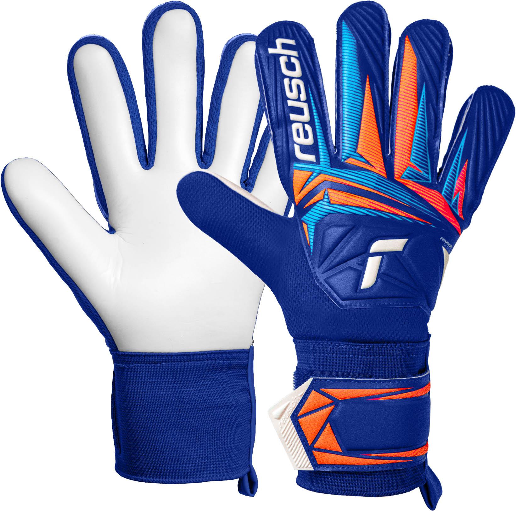 Reusch Torwarthandschuhe Starter Solid Mischgewebe Blau