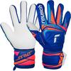 Reusch Attrakt Grip Torwarthandschuhe - sharp blue-white-shocking orange