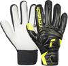 Reusch Attrakt Starter Solid Fi JR Torwarthandschuhe Kinder - black-safety yellow