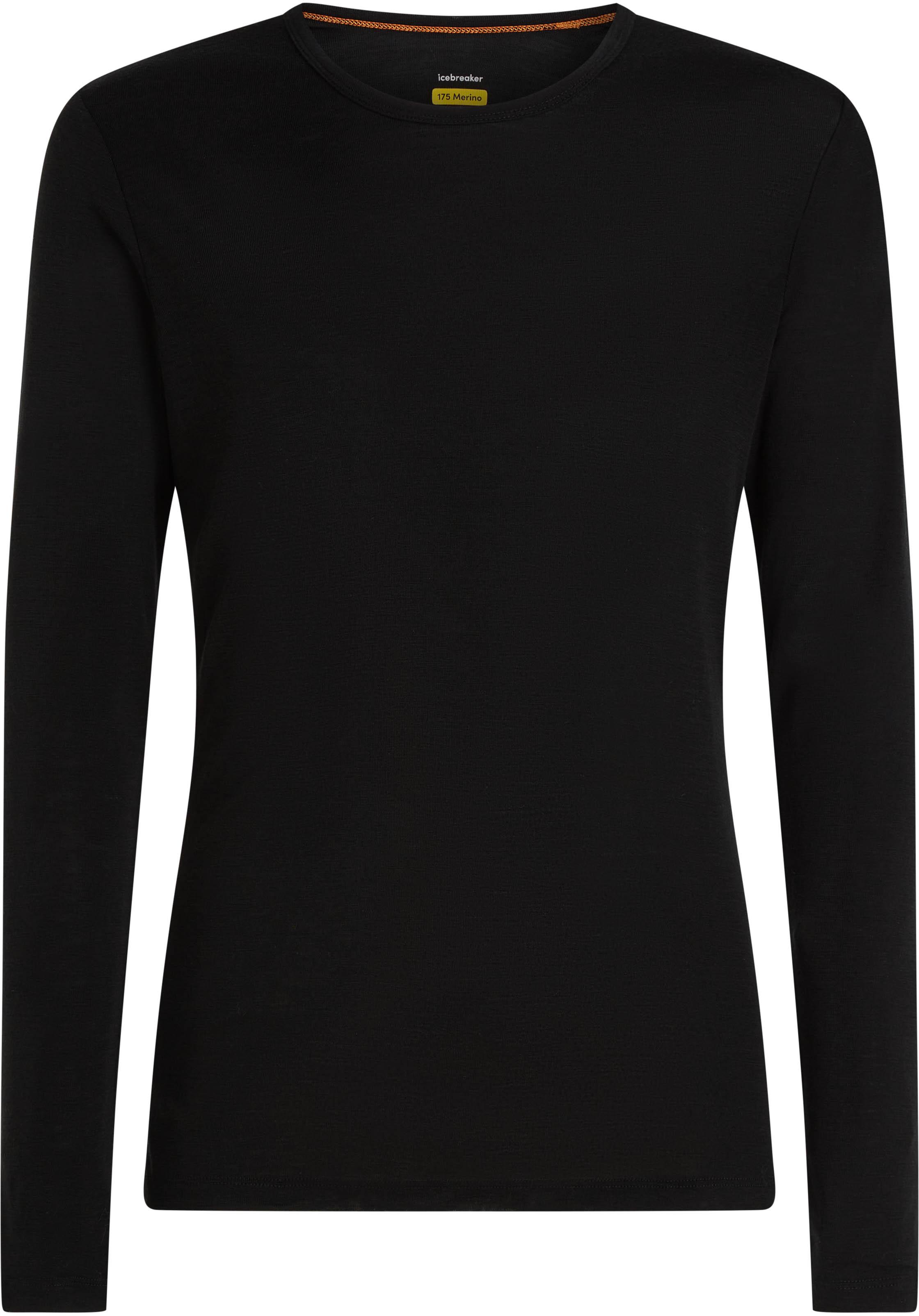 Icebreaker Everyday Funktionsshirt Merinowolle Schwarz