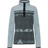 McKinley Elian HZ Fleecepullover Damen - aop-green dark