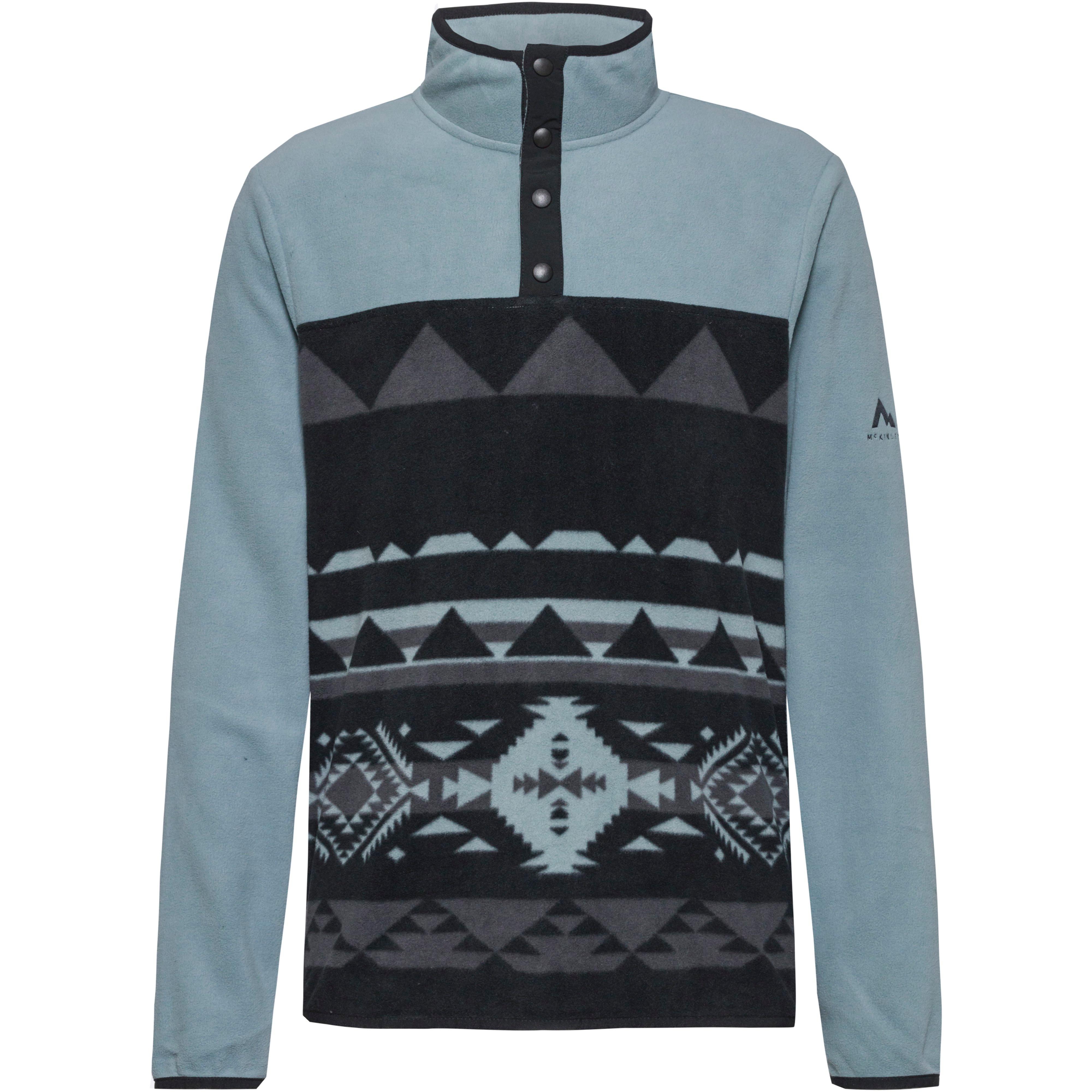 McKinley Elian HZ Fleecepullover Herren - aop-black night