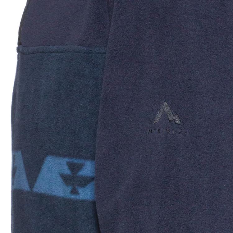 McKinley McKinley Elian HZ Fleecepullover Herren - aop-navy - 0 | SportScheck